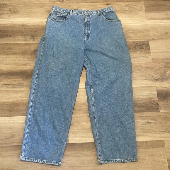 Anchor Blue Beyond Baggy Jeans Mens Size 42x32 Blue Vintage Skater Hip Hop Y2K - Picture 1 of 11